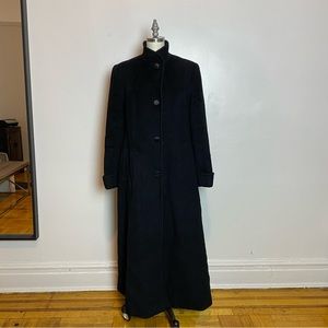 Cinzia Rocca Black Long Coat